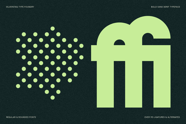 FlyBridge - Bold Ligature Rich Sans Serif Typeface
