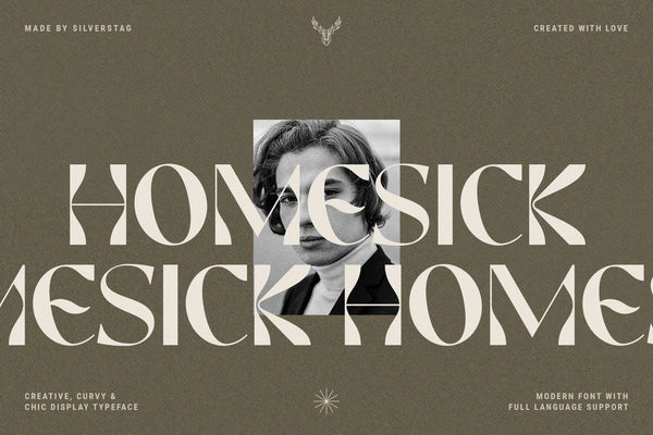 March Evoked - Creative Display Font