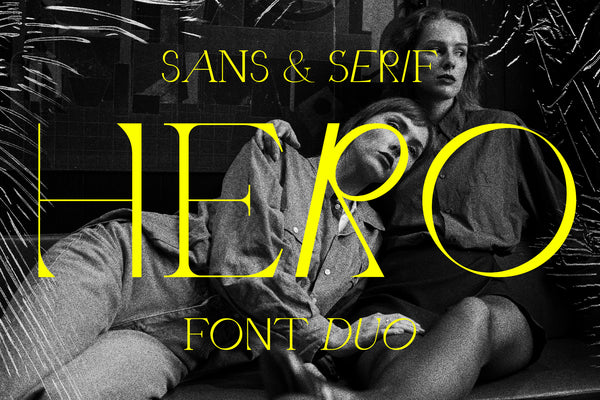 Quarx - Sans & Serif Modern Font Duo
