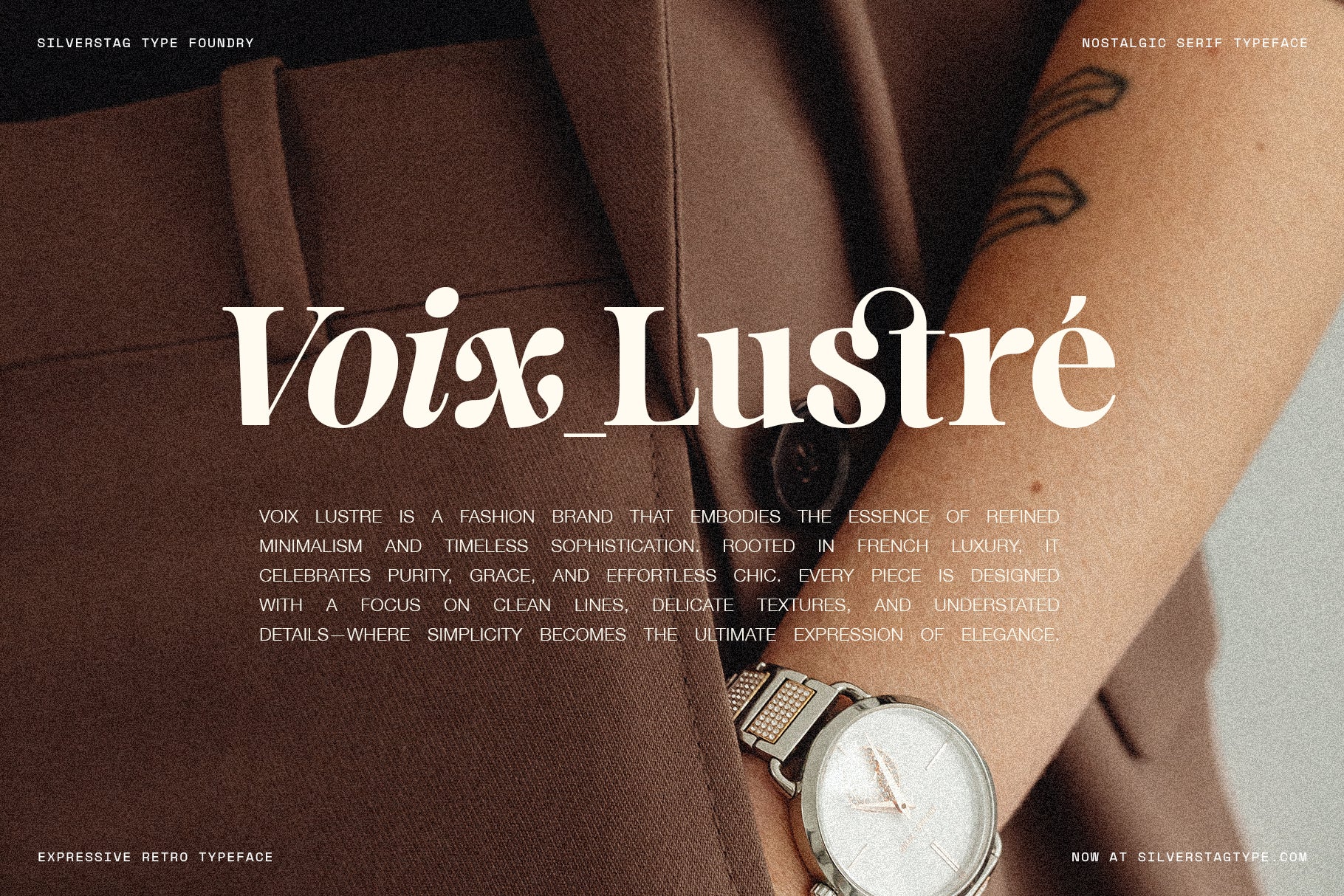 SLTF La Mystère - High Contrast Serif Font for Editorial Design