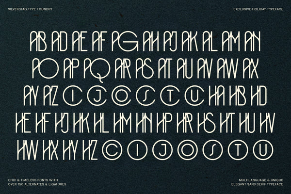 SLTF Holiday Whispers - A Soft Contemporary Serif