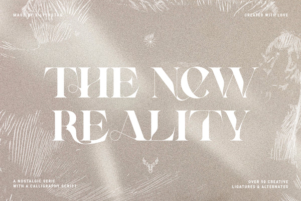 RATHER RISQUE - Ligature Serif Font