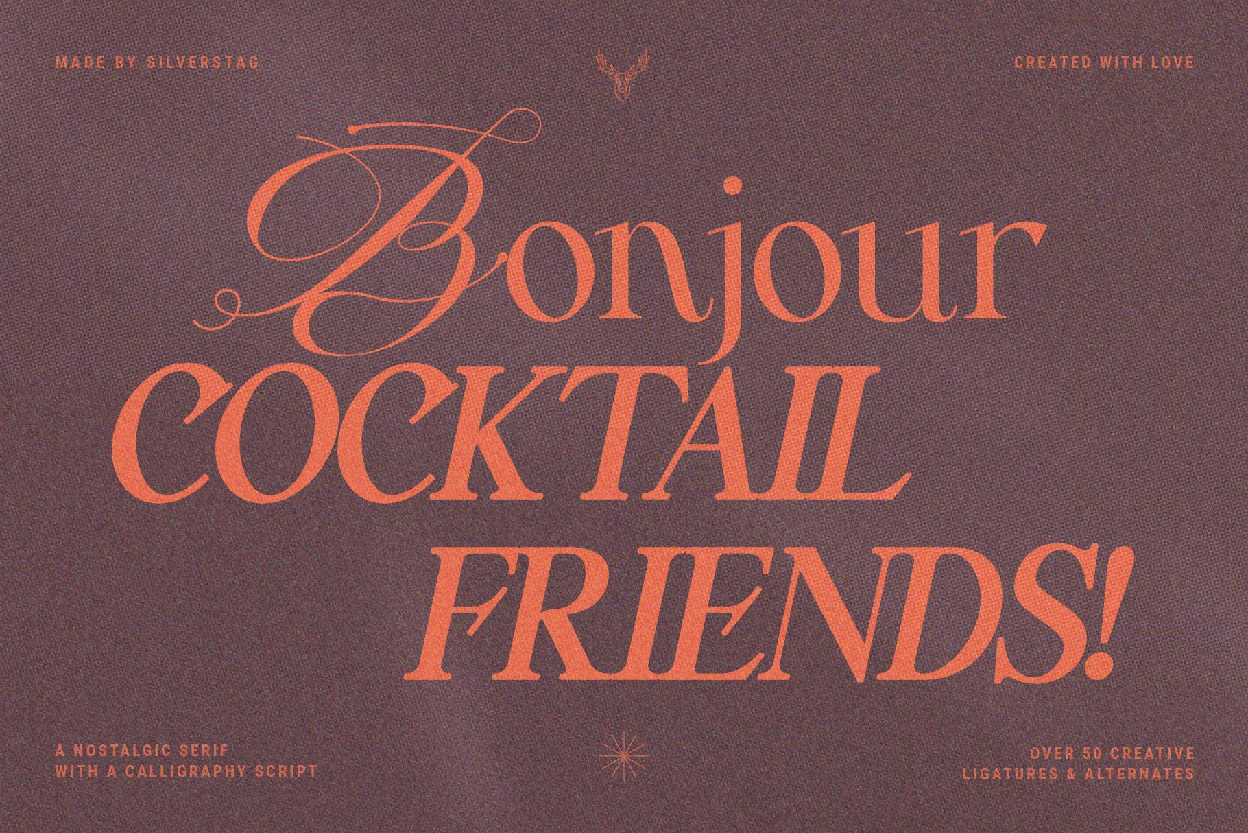 Silver Garden - Nostalgic Font Duo
