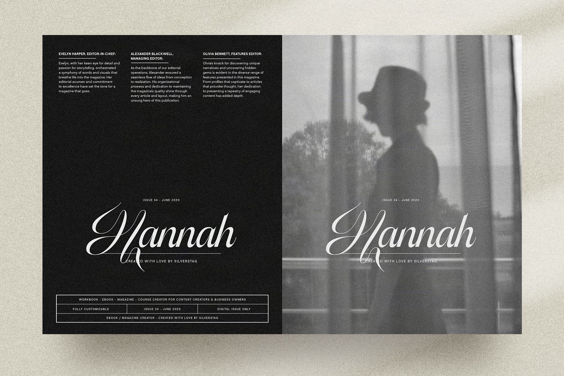 SLTF Hazel Shore - Modern Serif & Script Font Duo