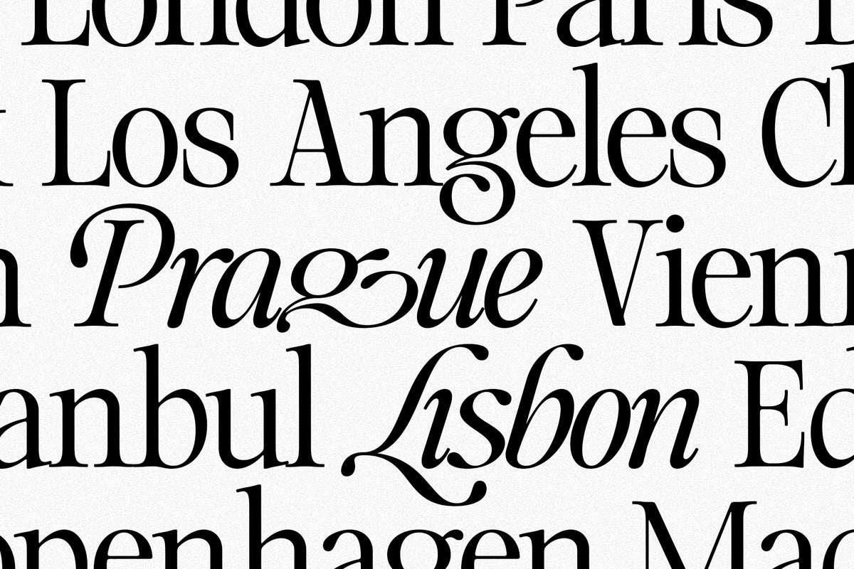 SLTF The Loneta Editorial - Calligraphic Editorial Serif