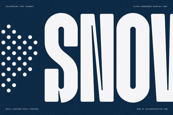 SLTF Knolt – Ultra-Condensed Ligature Display Font