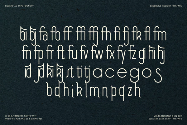 SLTF Holiday Whispers - A Soft Contemporary Serif