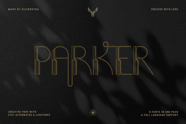 BogArt Deco - Ligature Rich Font Family