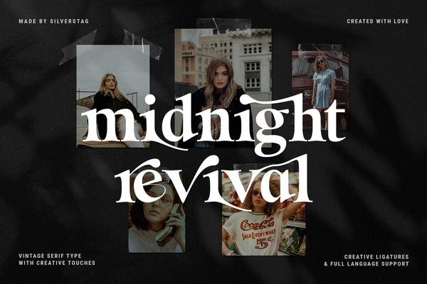 Eighties Nostalgia - Ligature Serif Font