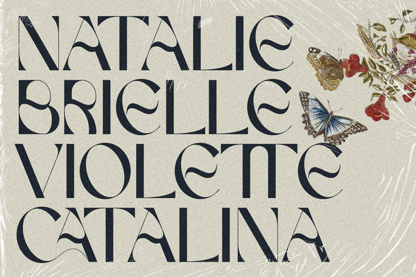 FRENCH CHATEAUX - Chic Display Font