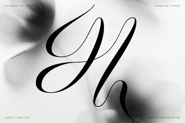 SLTF Hazel Shore - Modern Serif & Script Font Duo