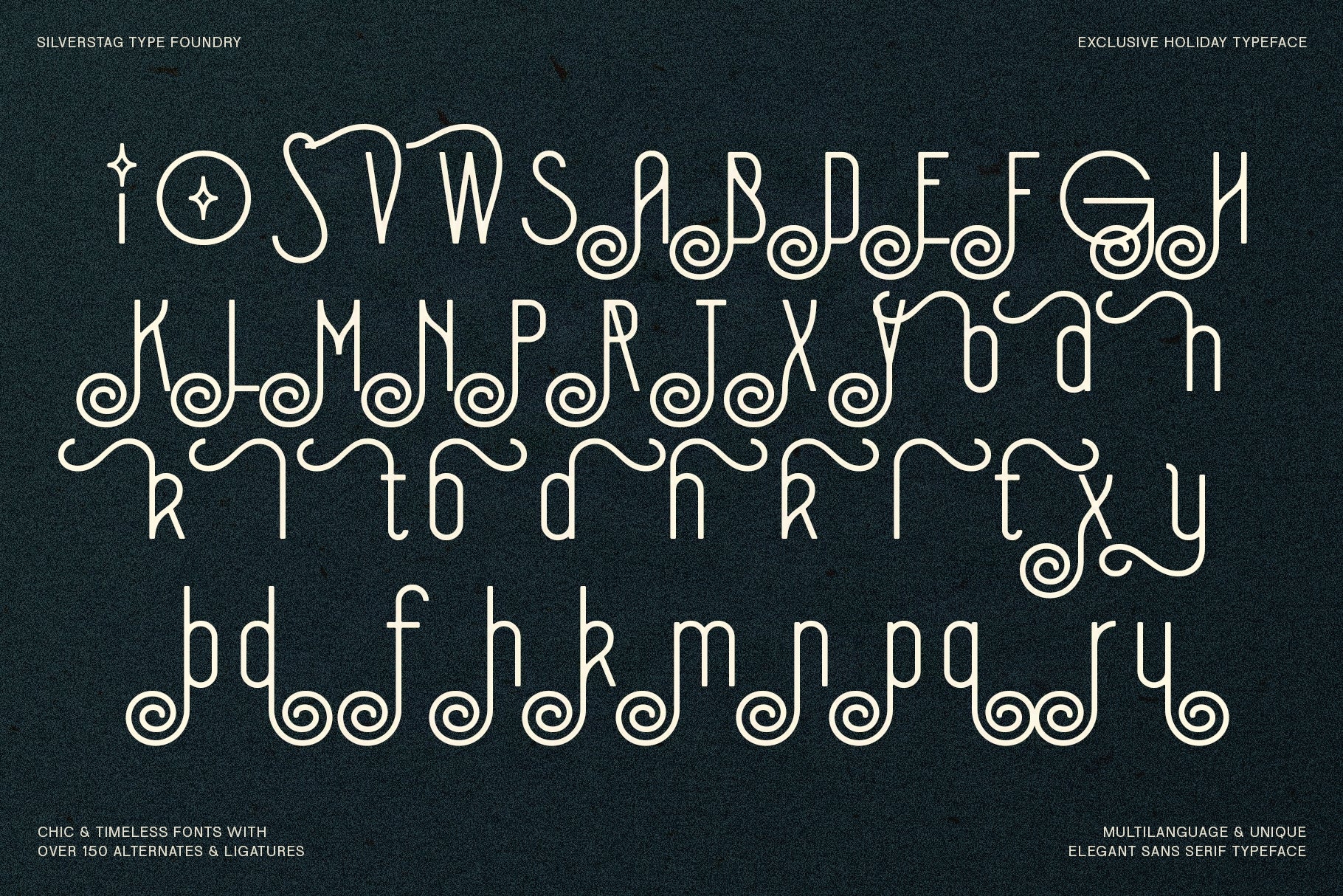 SLTF Holiday Whispers - A Soft Contemporary Serif