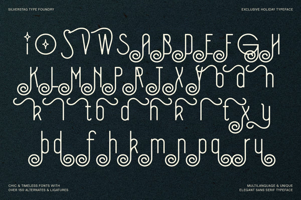 SLTF Holiday Whispers - A Soft Contemporary Serif