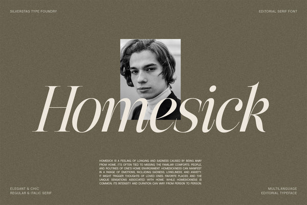 The Portray - Elegant Serif Typeface