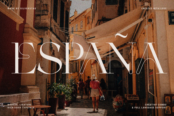 CEZANNE - Modern Ligature Serif Font