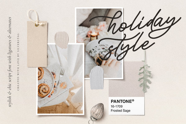 Holiday Galore - Hand-Drawn Font Duo