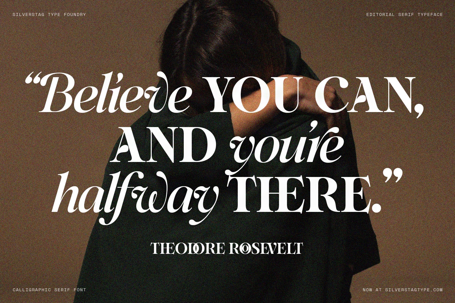 SLTF Netsera — Calligraphic Editorial Serif Typeface