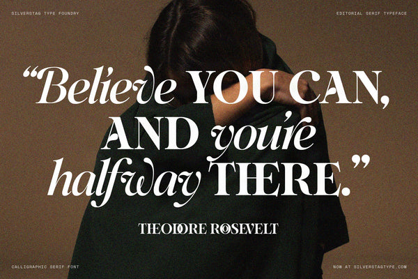 SLTF Netsera — Calligraphic Editorial Serif Typeface