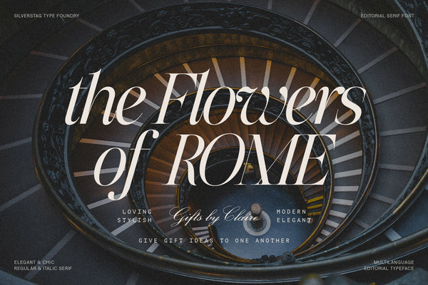 The Portray - Elegant Serif Typeface
