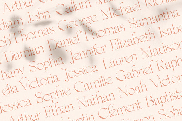 MOON CROWD – Chic Ligature Serif with 100+ Alternates