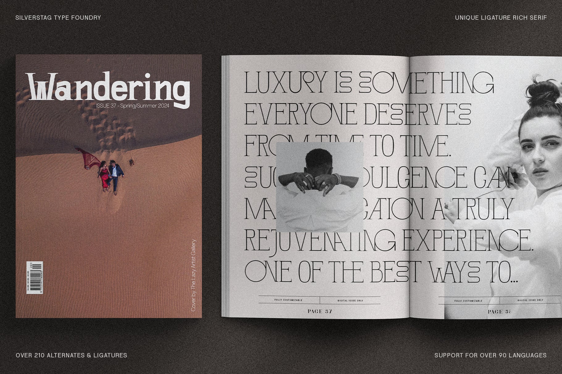 SLTF Winner Baroque - Ligature Rich Serif Typeface