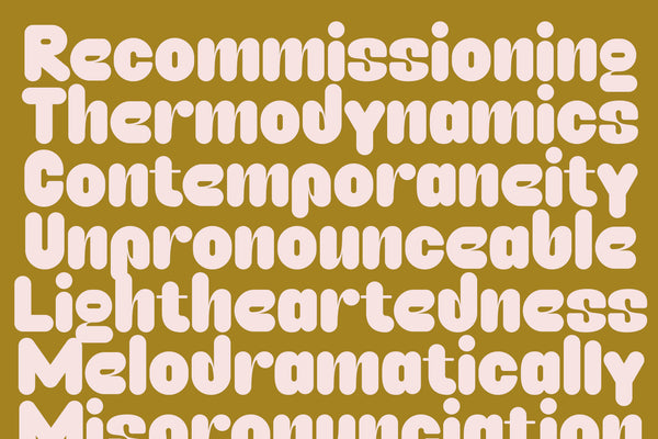 Caprifig – Bold & Rounded Sans Serif with Playful Personality