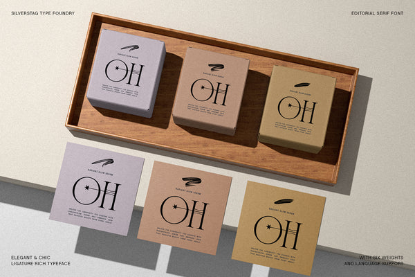 Cosmic Solace - Ligature Rich Serif Typeface