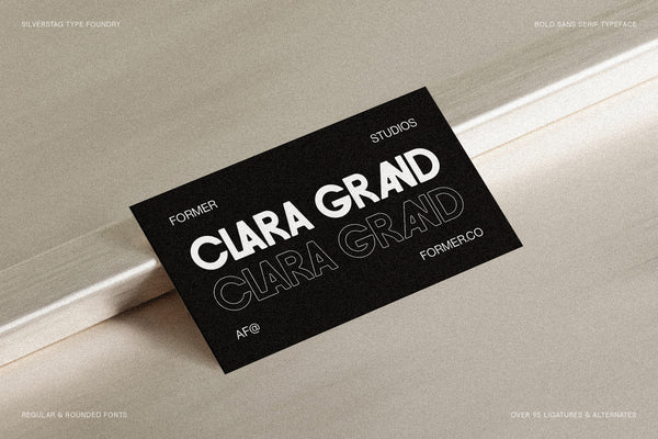 FlyBridge - Bold Ligature Rich Sans Serif Typeface