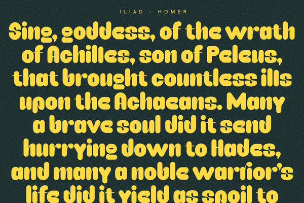 Caprifig – Bold & Rounded Sans Serif with Playful Personality