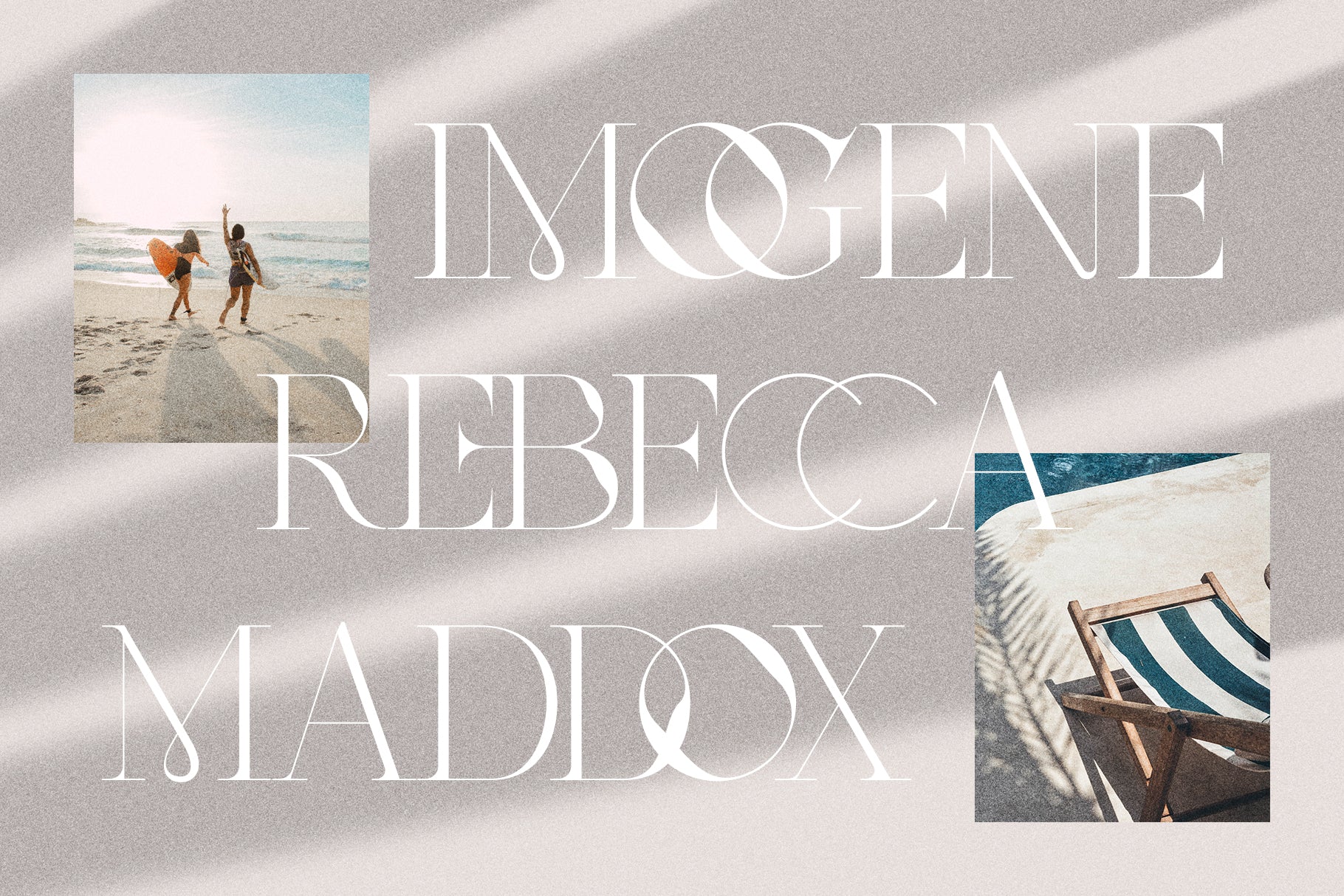 MOON CROWD – Chic Ligature Serif with 100+ Alternates