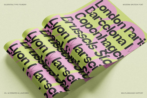 SLTF Refugio - Modern Grotesk Font