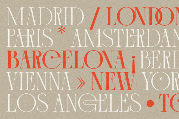 Cosmic Solace - Ligature Rich Serif Typeface