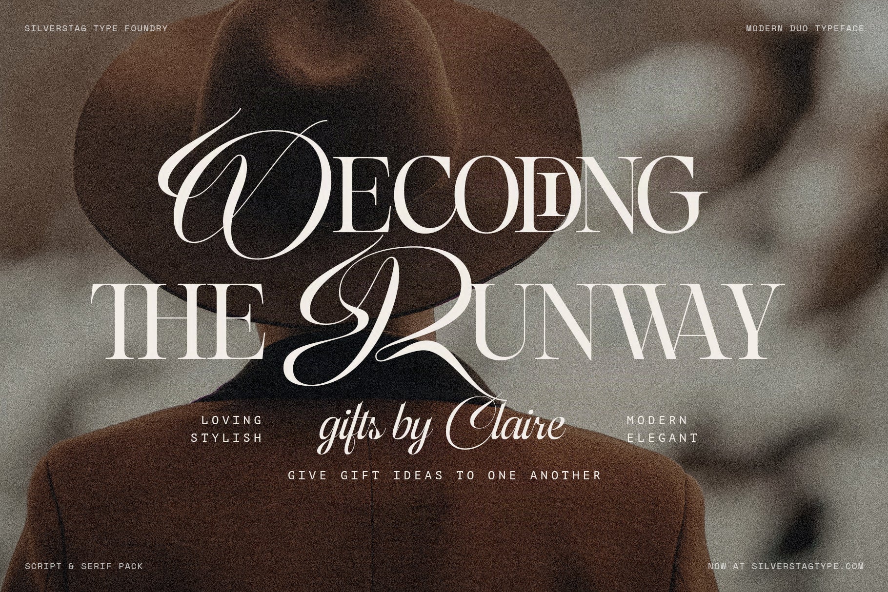 SLTF Hazel Shore - Modern Serif & Script Font Duo