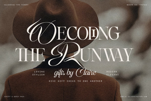 SLTF Hazel Shore - Modern Serif & Script Font Duo