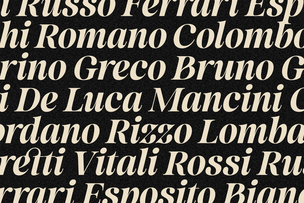 SLTF La Mystère - High Contrast Serif Font for Editorial Design