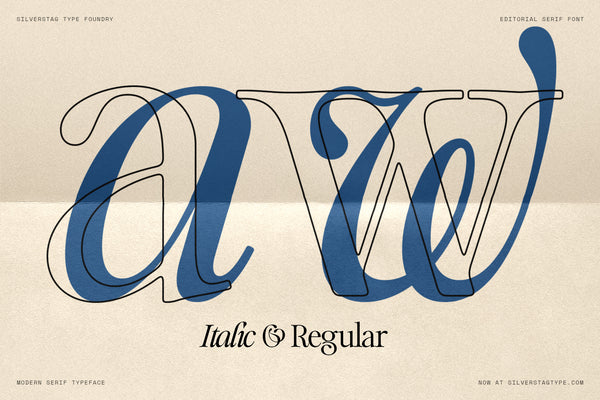 SLTF The Loneta Editorial - Calligraphic Editorial Serif