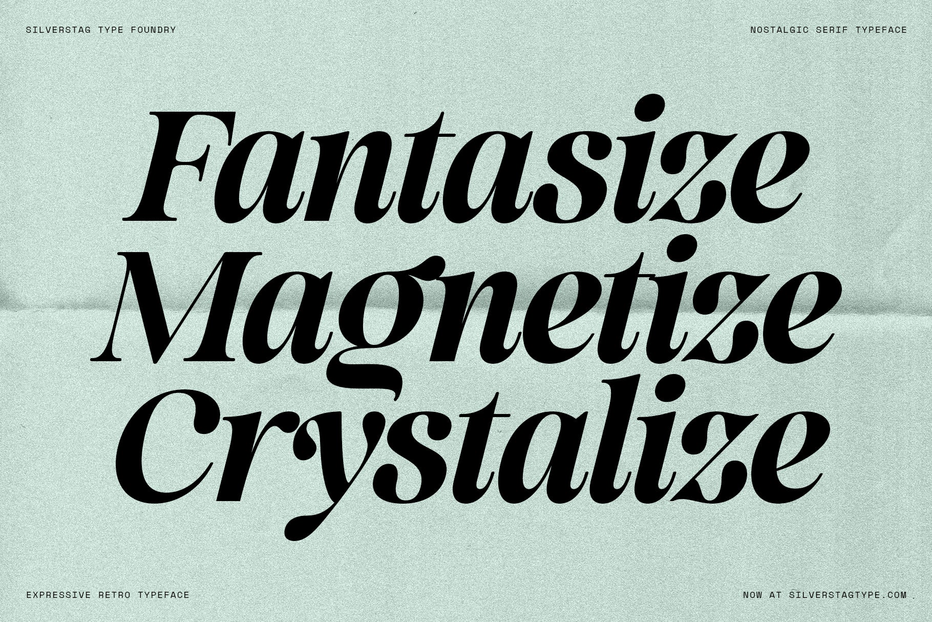 SLTF La Mystère - High Contrast Serif Font for Editorial Design