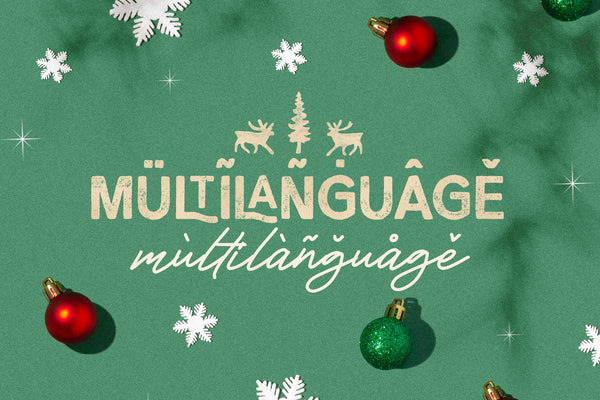 Holiday Galore - Hand-Drawn Font Duo